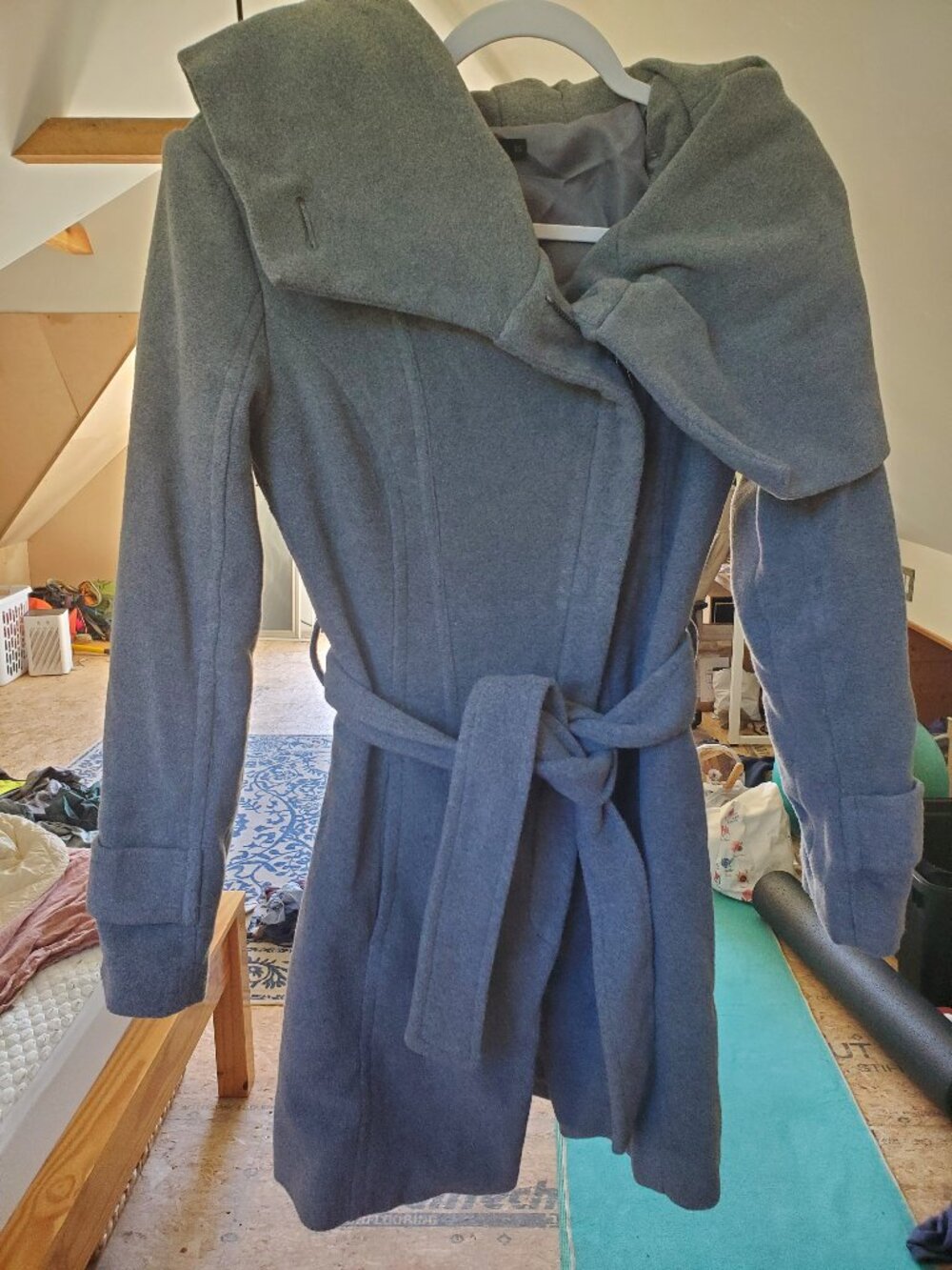 THML Asymmetrical Dress Coat